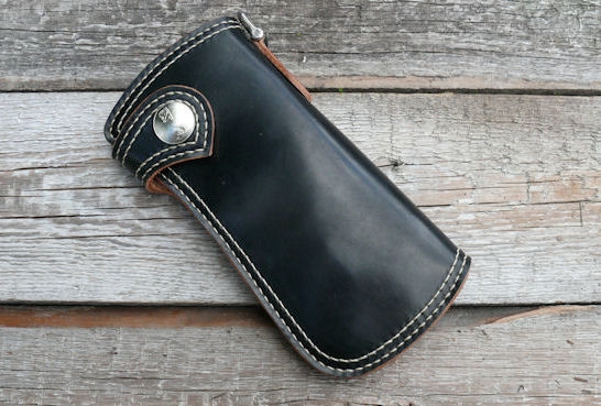 SOXISIX WALLET Horween Shell Cordovan® PM.49/BLACK : Soxisix