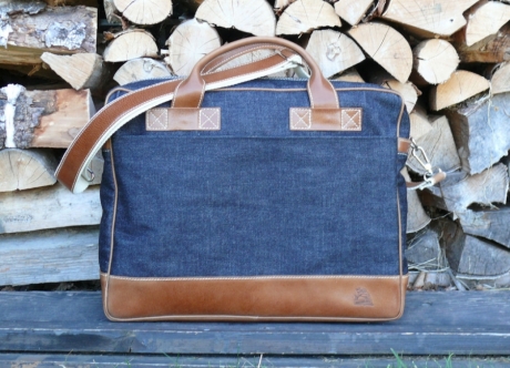 SOXISIX & MOMOTARO JEANS & DENIMHEADS PRAGUE BRIEFCASE BAG VZ.31