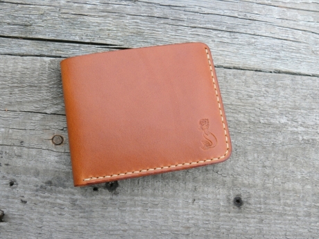 SOXISIX BIFOLD WALLET PM.45/COGNAC