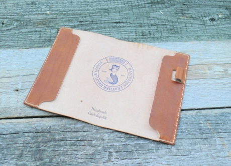 SOXISIX NOTEBOOK LEATHER COVER A6/COGNAC